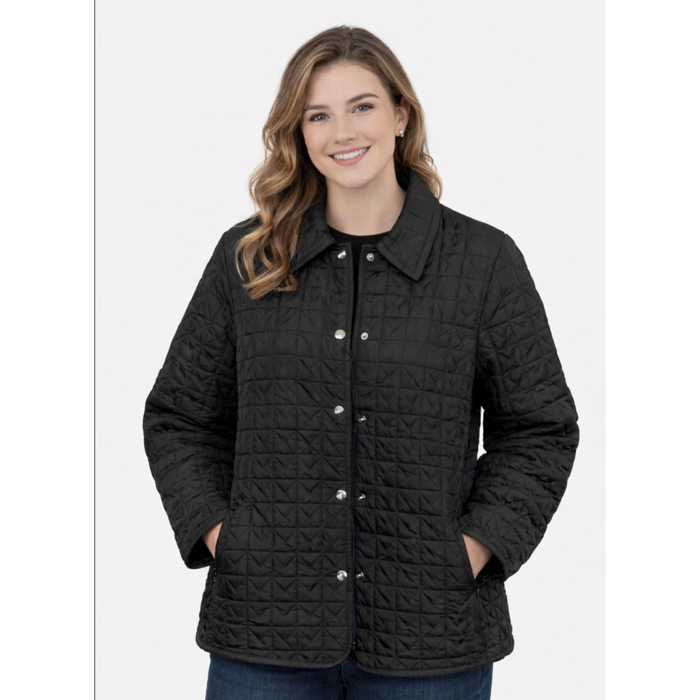 Michael Kors Black Quilted Jacket